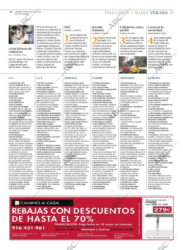 ABC MADRID 20-08-2010 página 87