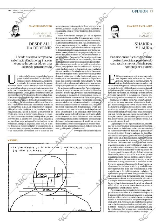 ABC MADRID 21-08-2010 página 13