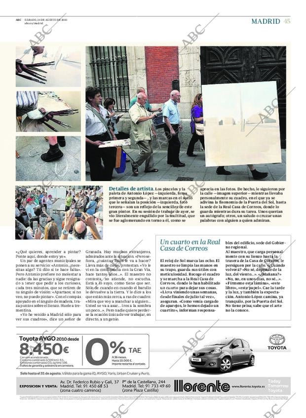 ABC MADRID 21-08-2010 página 45