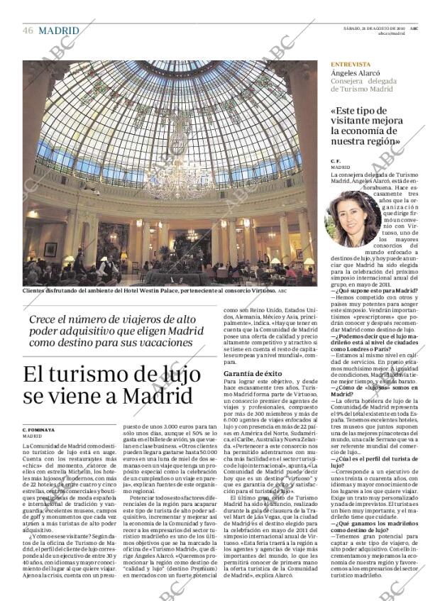 ABC MADRID 21-08-2010 página 46