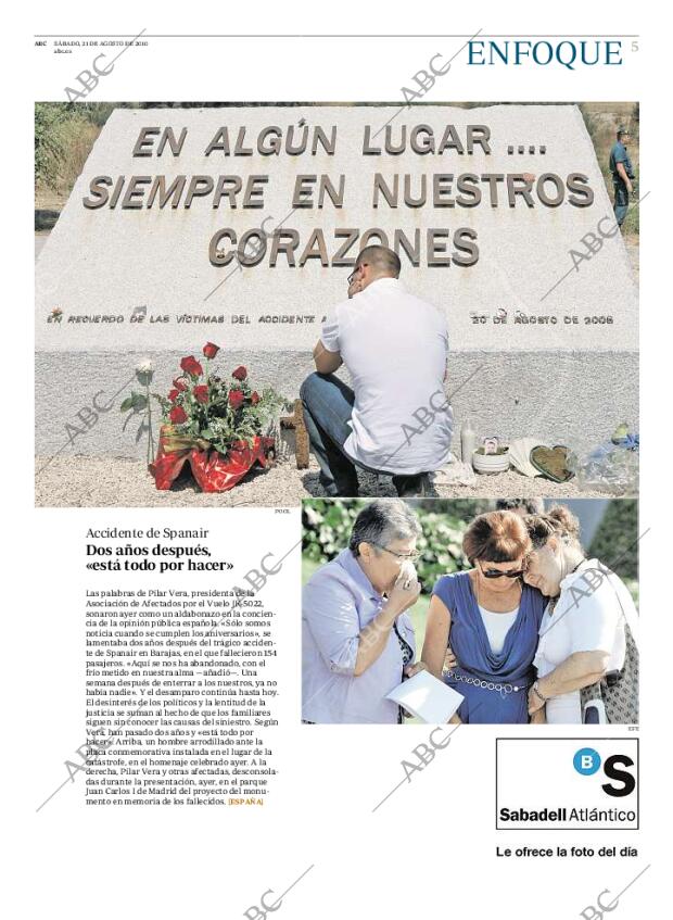 ABC MADRID 21-08-2010 página 5