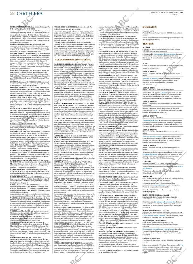 ABC MADRID 21-08-2010 página 58