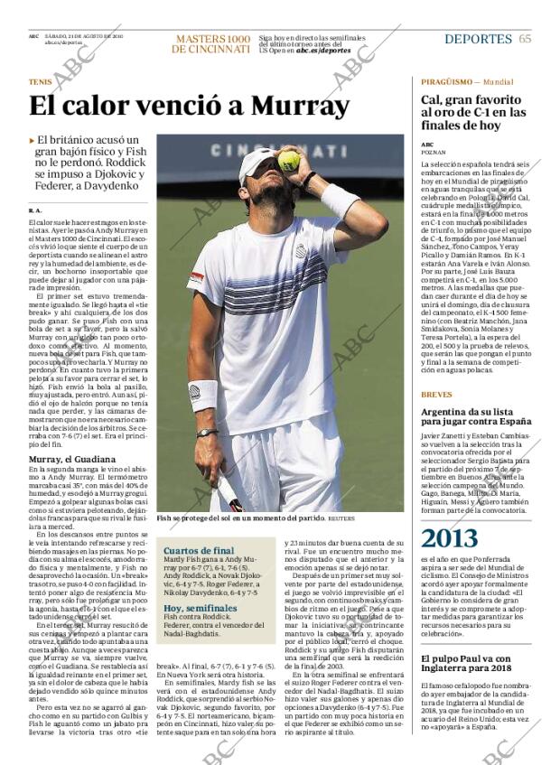 ABC MADRID 21-08-2010 página 65