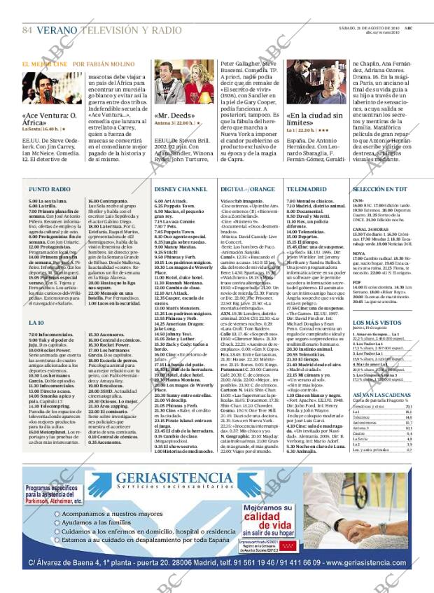 ABC MADRID 21-08-2010 página 84
