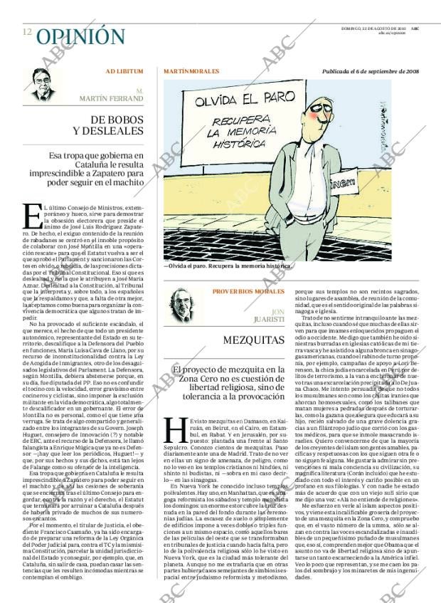 ABC MADRID 22-08-2010 página 12