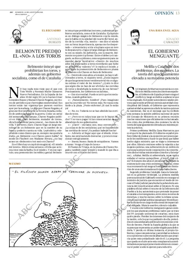 ABC MADRID 22-08-2010 página 13