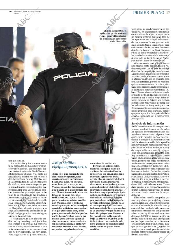 ABC MADRID 22-08-2010 página 17