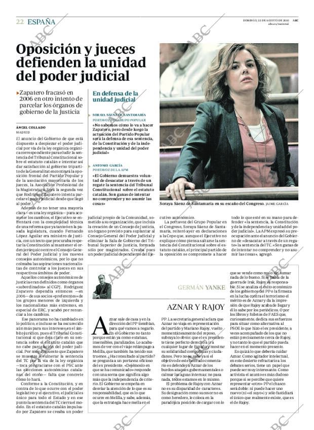 ABC MADRID 22-08-2010 página 22