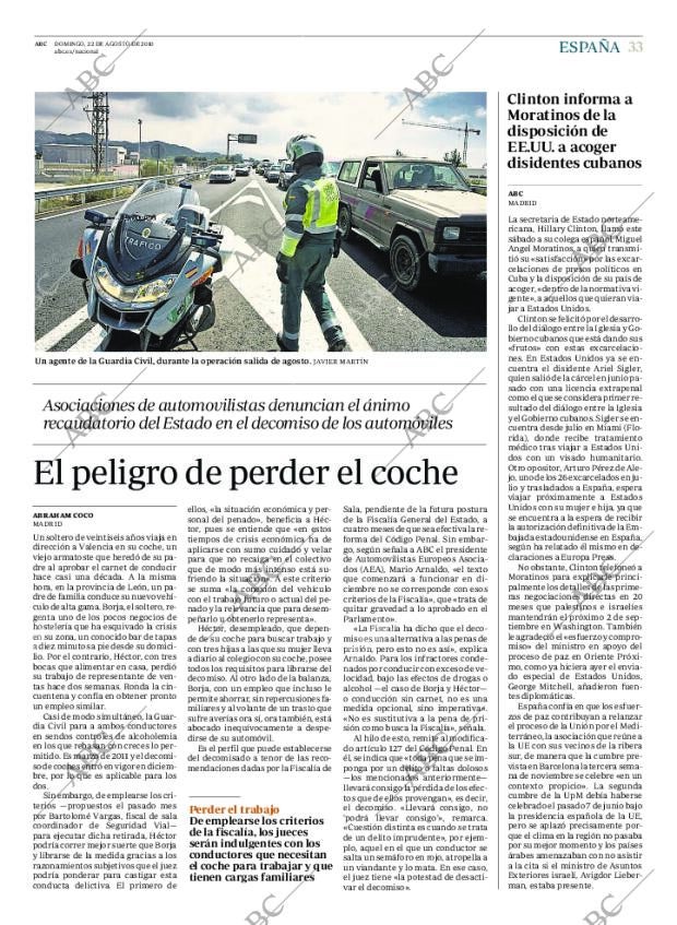 ABC MADRID 22-08-2010 página 33