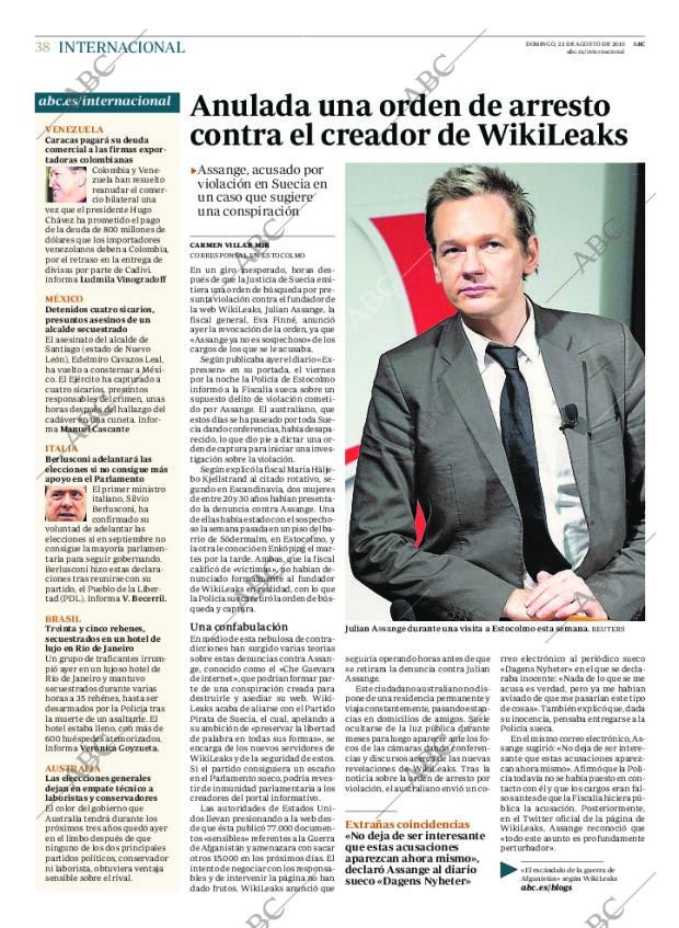 ABC MADRID 22-08-2010 página 38