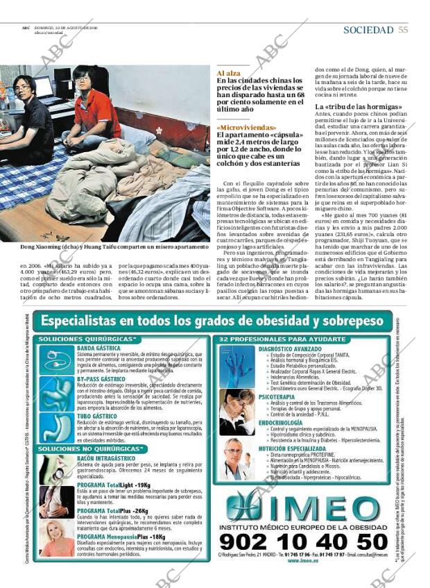 ABC MADRID 22-08-2010 página 55