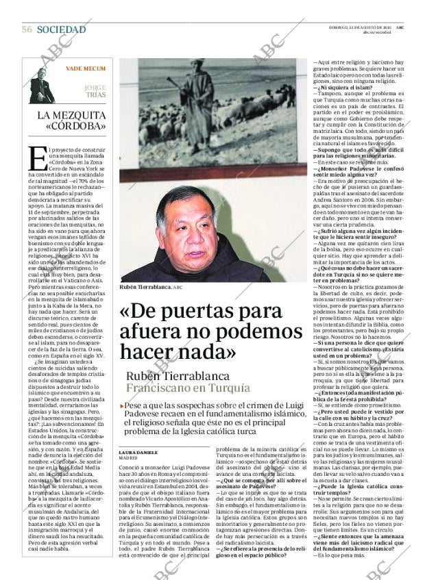 ABC MADRID 22-08-2010 página 56