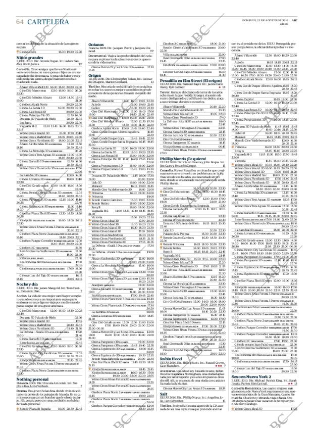 ABC MADRID 22-08-2010 página 64