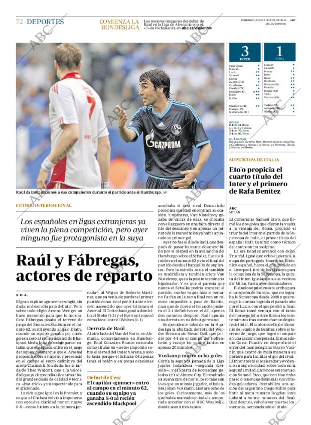 ABC MADRID 22-08-2010 página 72