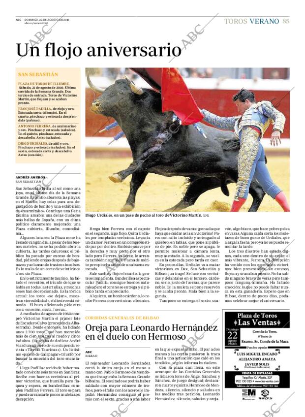 ABC MADRID 22-08-2010 página 85