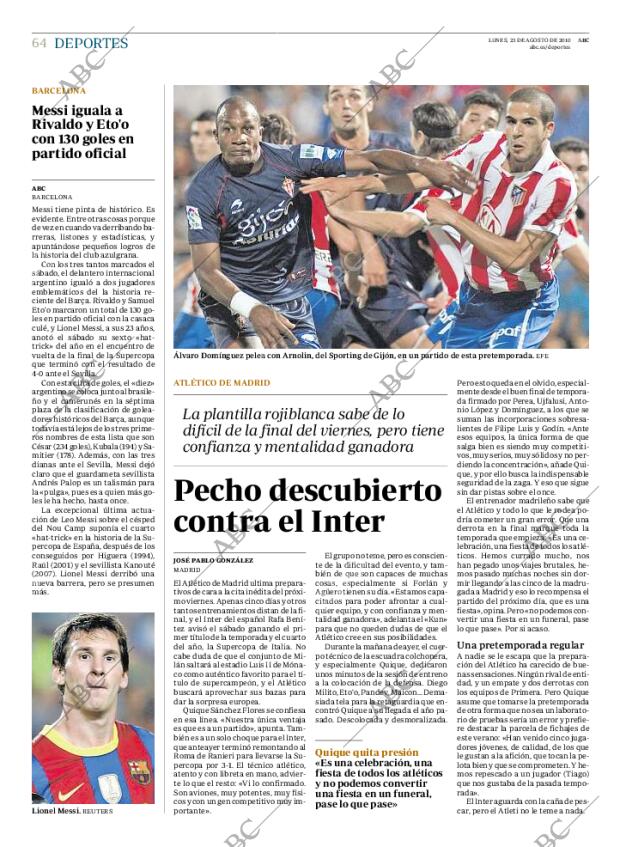 ABC MADRID 23-08-2010 página 64