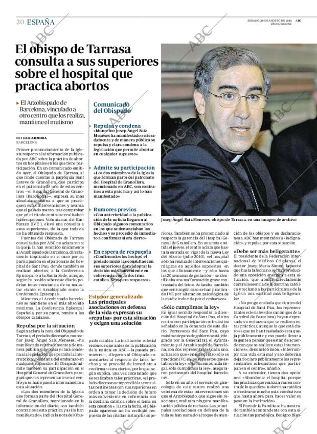 ABC MADRID 28-08-2010 página 20