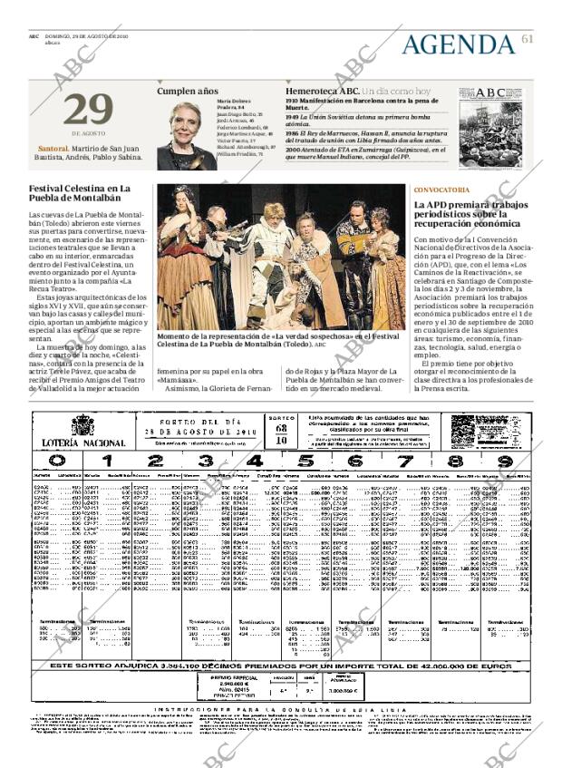 ABC MADRID 29-08-2010 página 61