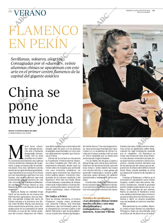ABC MADRID 29-08-2010 página 88