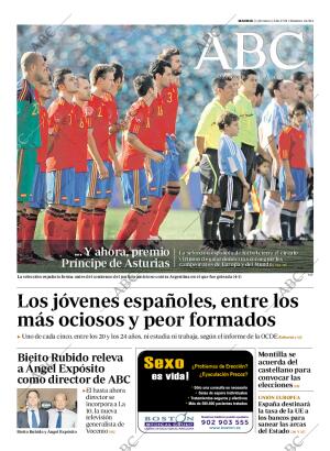 ABC MADRID 08-09-2010 página 1