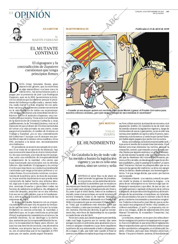 ABC MADRID 11-09-2010 página 14
