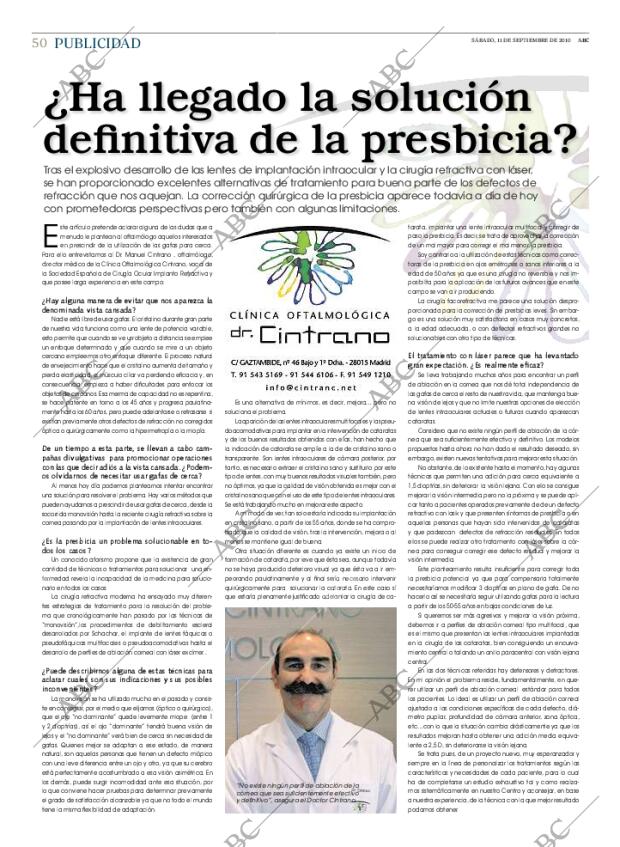 ABC MADRID 11-09-2010 página 50