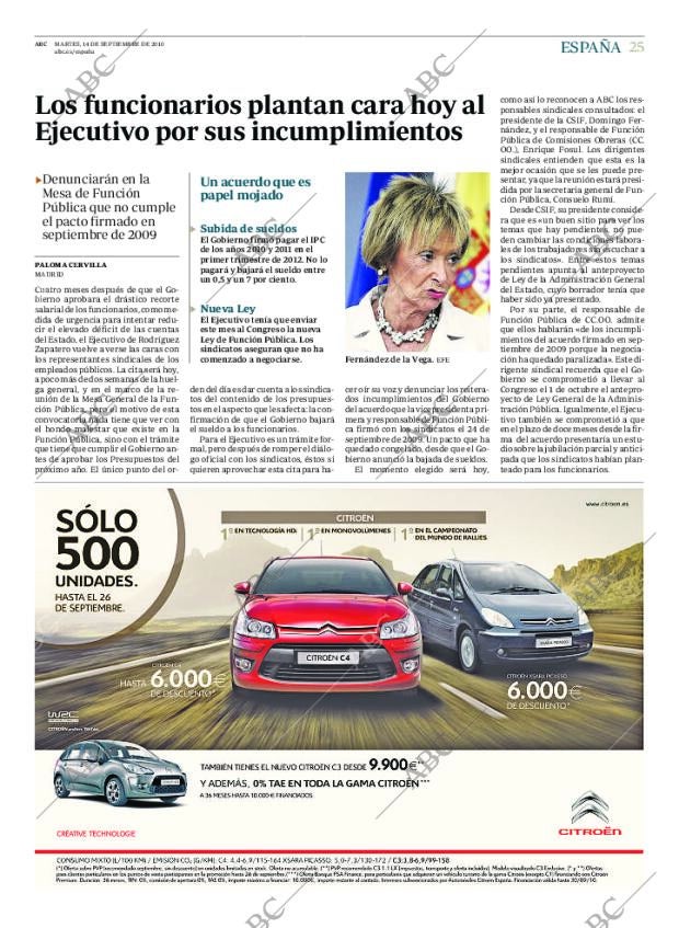 ABC MADRID 14-09-2010 página 25