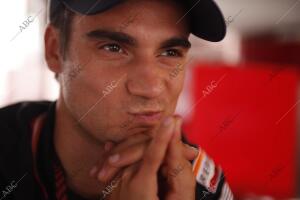 Alcañiz 16 septiembre de 2010 El piloto del mundial de MotoGP Dani Pedrosa en el...