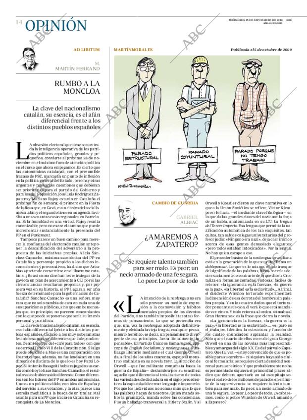 ABC MADRID 15-09-2010 página 14