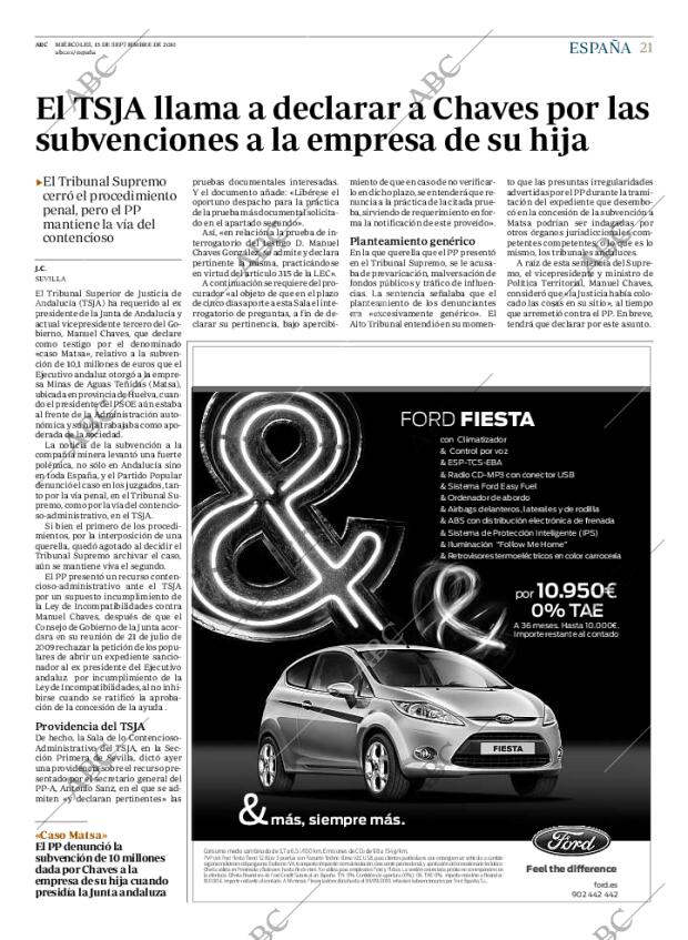 ABC MADRID 15-09-2010 página 21