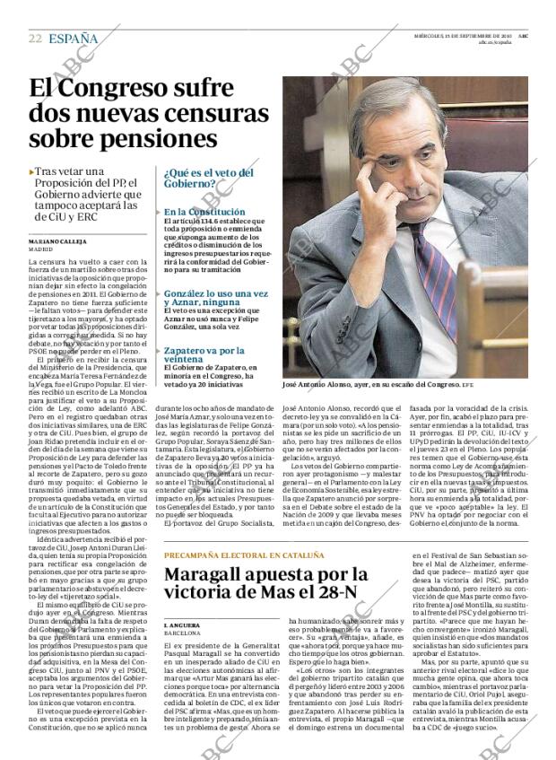 ABC MADRID 15-09-2010 página 22