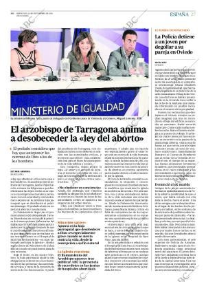 ABC MADRID 15-09-2010 página 27