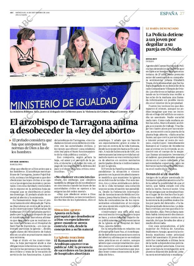 ABC MADRID 15-09-2010 página 27