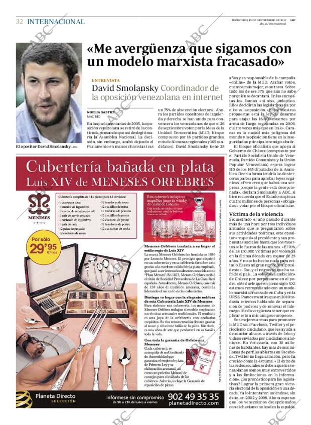 ABC MADRID 15-09-2010 página 32
