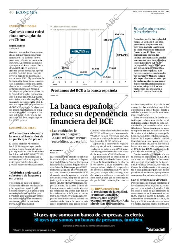 ABC MADRID 15-09-2010 página 40