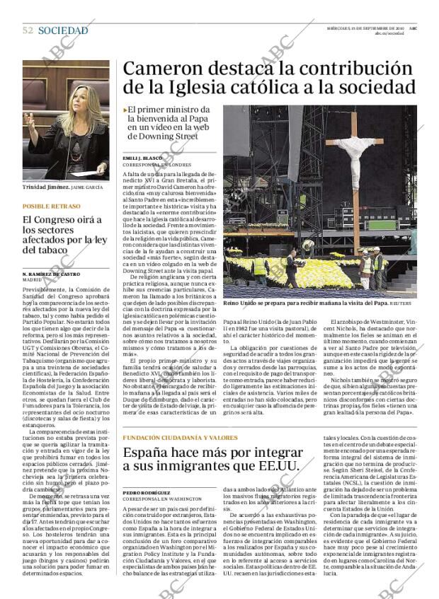 ABC MADRID 15-09-2010 página 52