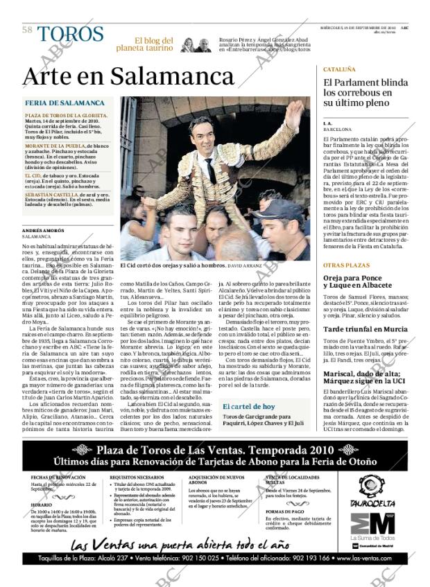 ABC MADRID 15-09-2010 página 58