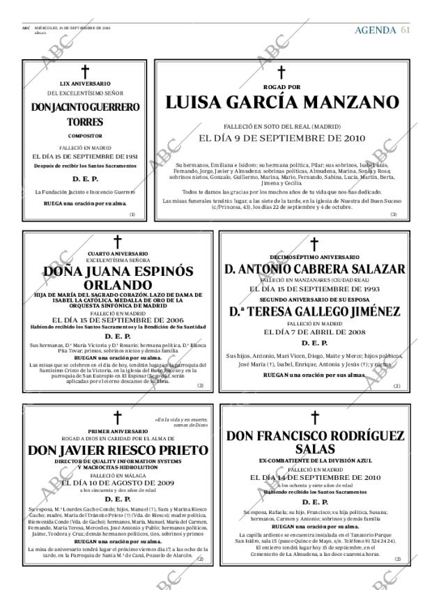 ABC MADRID 15-09-2010 página 61