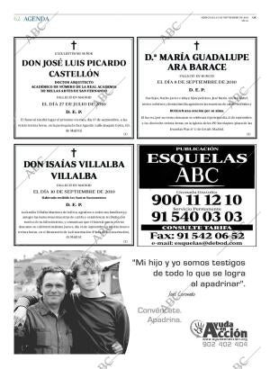 ABC MADRID 15-09-2010 página 62