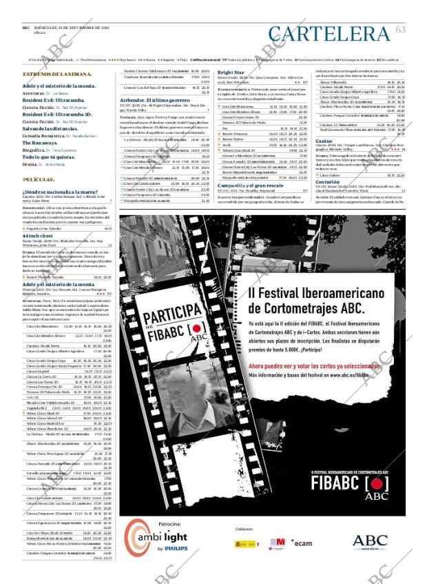 ABC MADRID 15-09-2010 página 63
