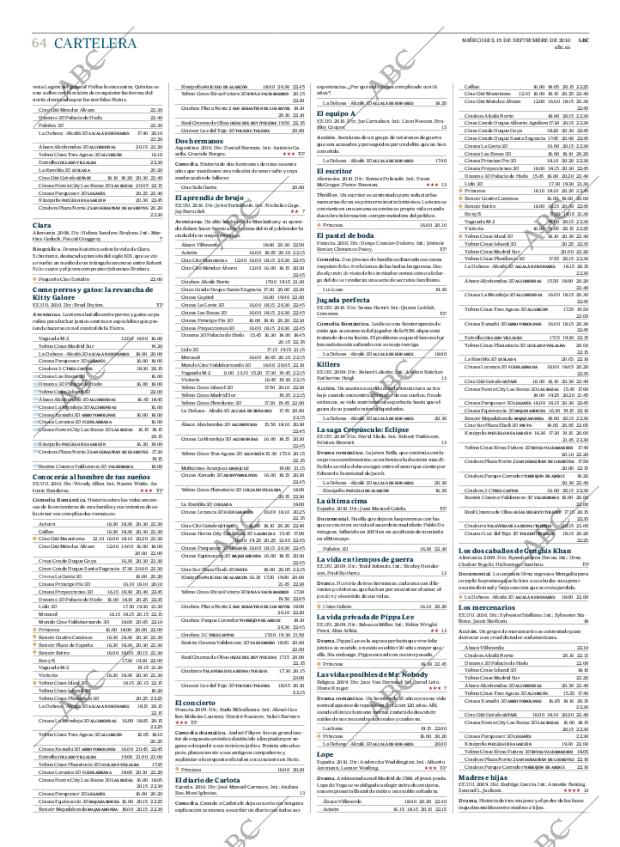 ABC MADRID 15-09-2010 página 64