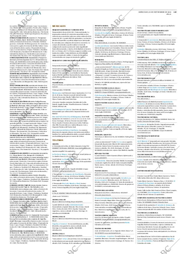 ABC MADRID 15-09-2010 página 68