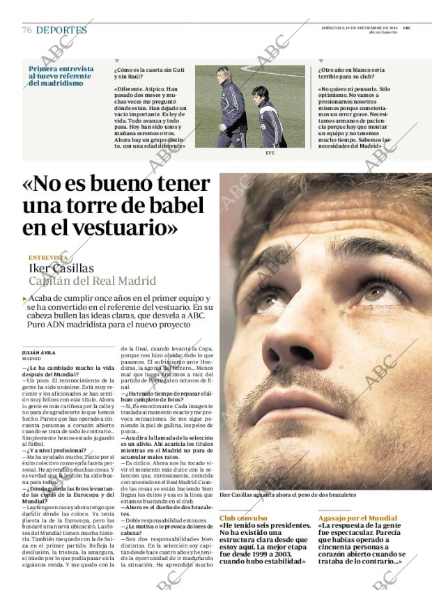 ABC MADRID 15-09-2010 página 76