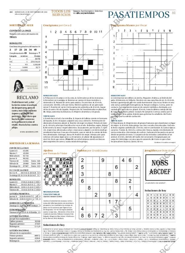 ABC MADRID 15-09-2010 página 81