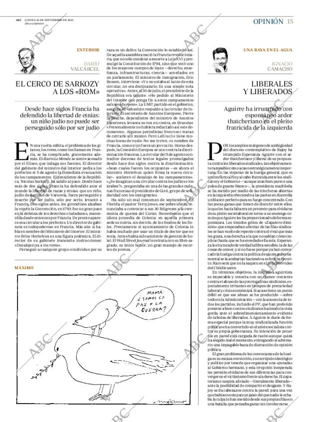 ABC MADRID 16-09-2010 página 15