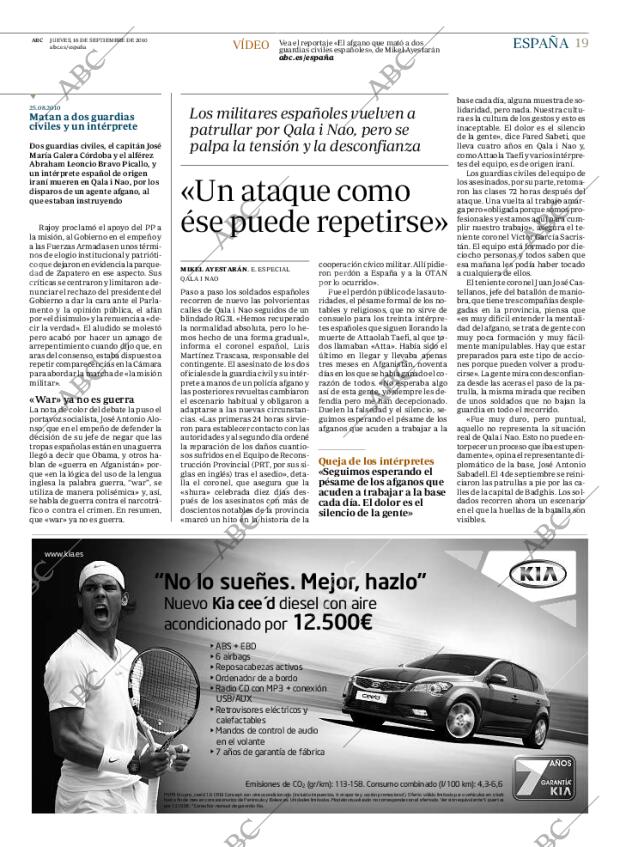 ABC MADRID 16-09-2010 página 19