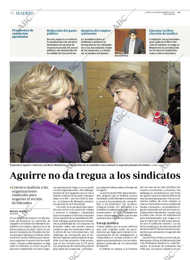 ABC MADRID 16-09-2010 página 46