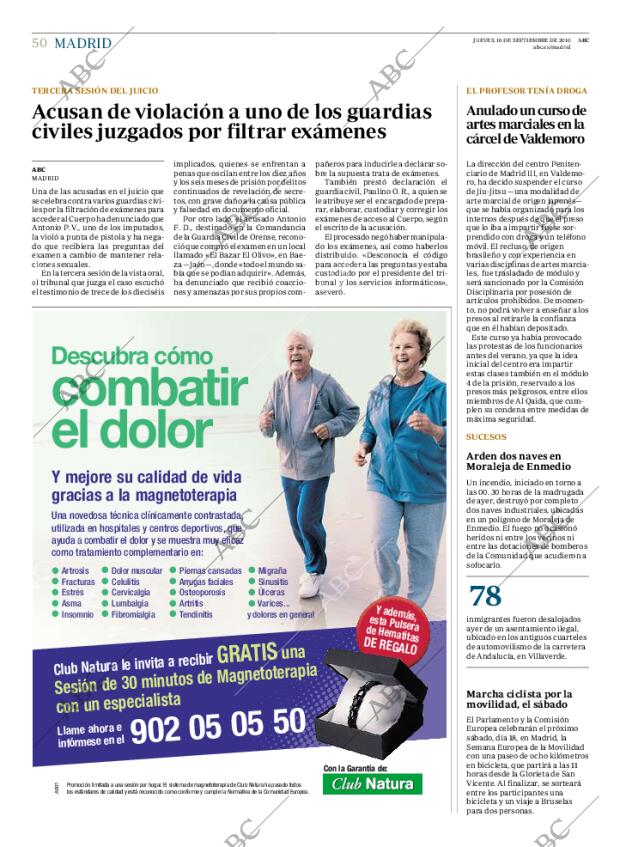 ABC MADRID 16-09-2010 página 50