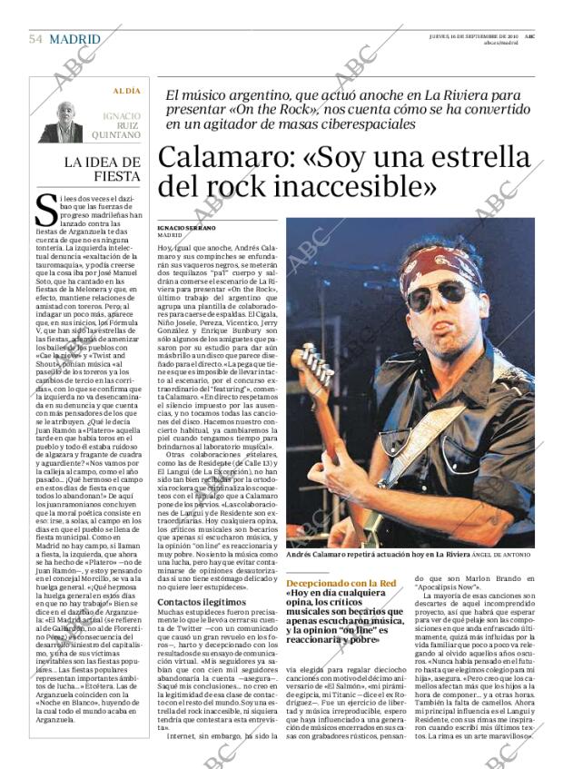 ABC MADRID 16-09-2010 página 54