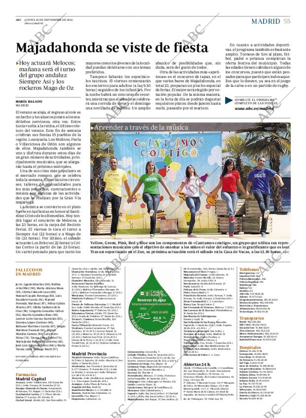ABC MADRID 16-09-2010 página 55